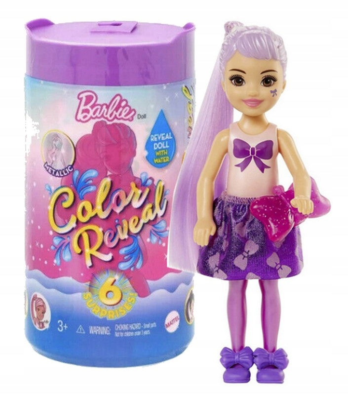 MATTEL BARBIE COLOR REVEAL CHELSEA DOLL
