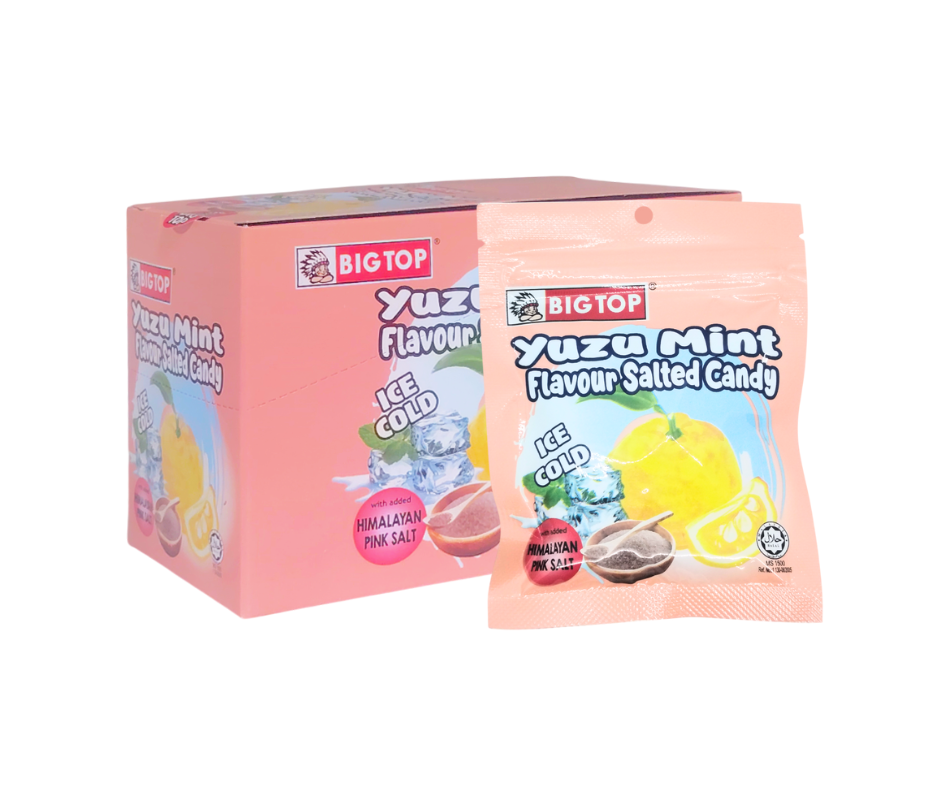 Big Top Yuzu Mint Salted Candy 20g
