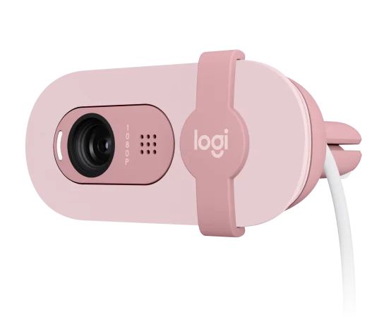Logitech Brio 100 Webcam Rose
