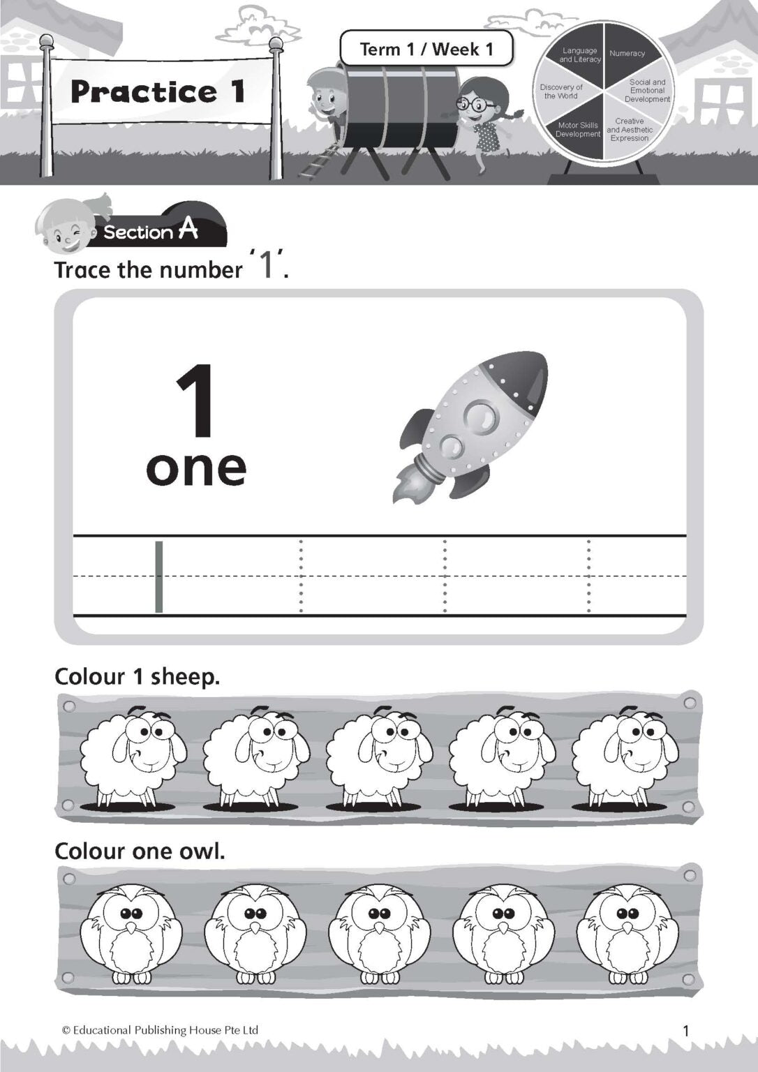 Nursery Mathematics 'i Love School!' Weekly Practice