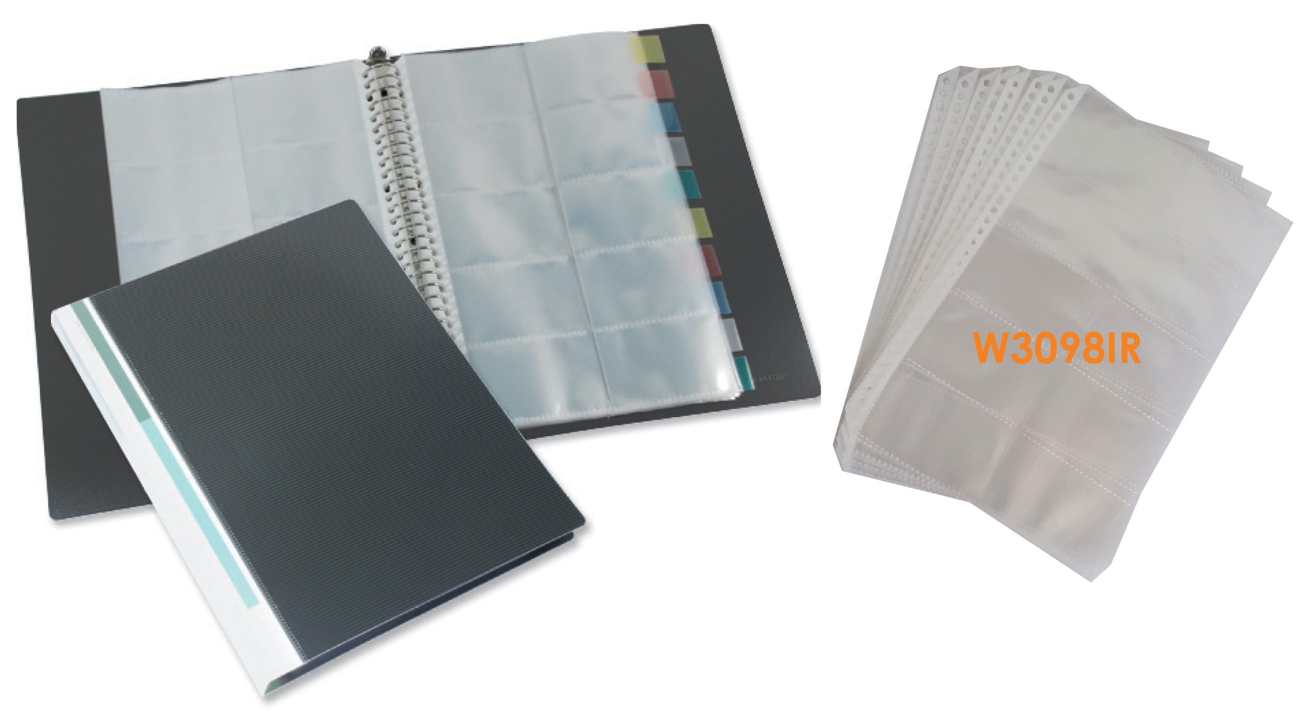 Refillable Business Card File (500) - A4