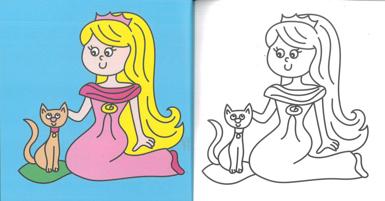 Princess Copy Colour