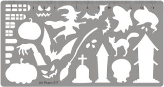 Faber-Castell Stencil  AP017, Happy Halloween-429941
