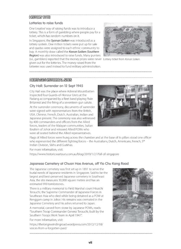 Key Guide Secondary 2 History Revision Notes with SBQ and SEQ Practice