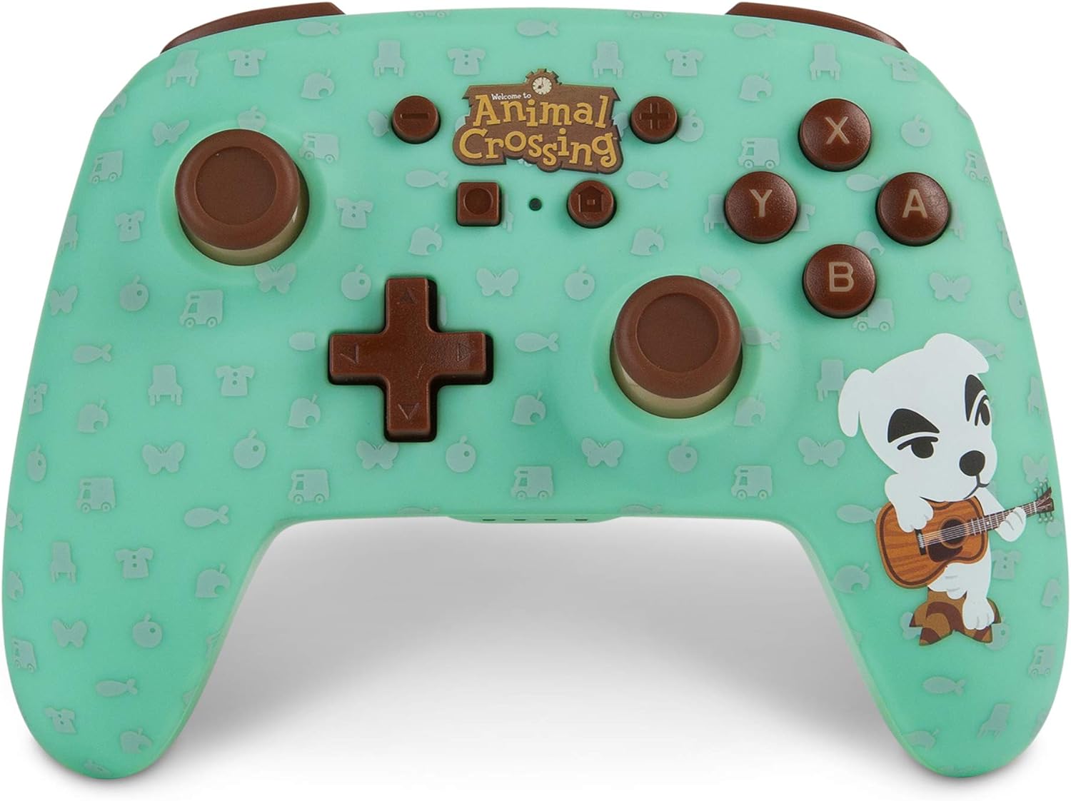 PowerA Enhanced Wireless Controller for Nintendo Switch - Animal Crossing: K.K. Slider (Officially Licensed)