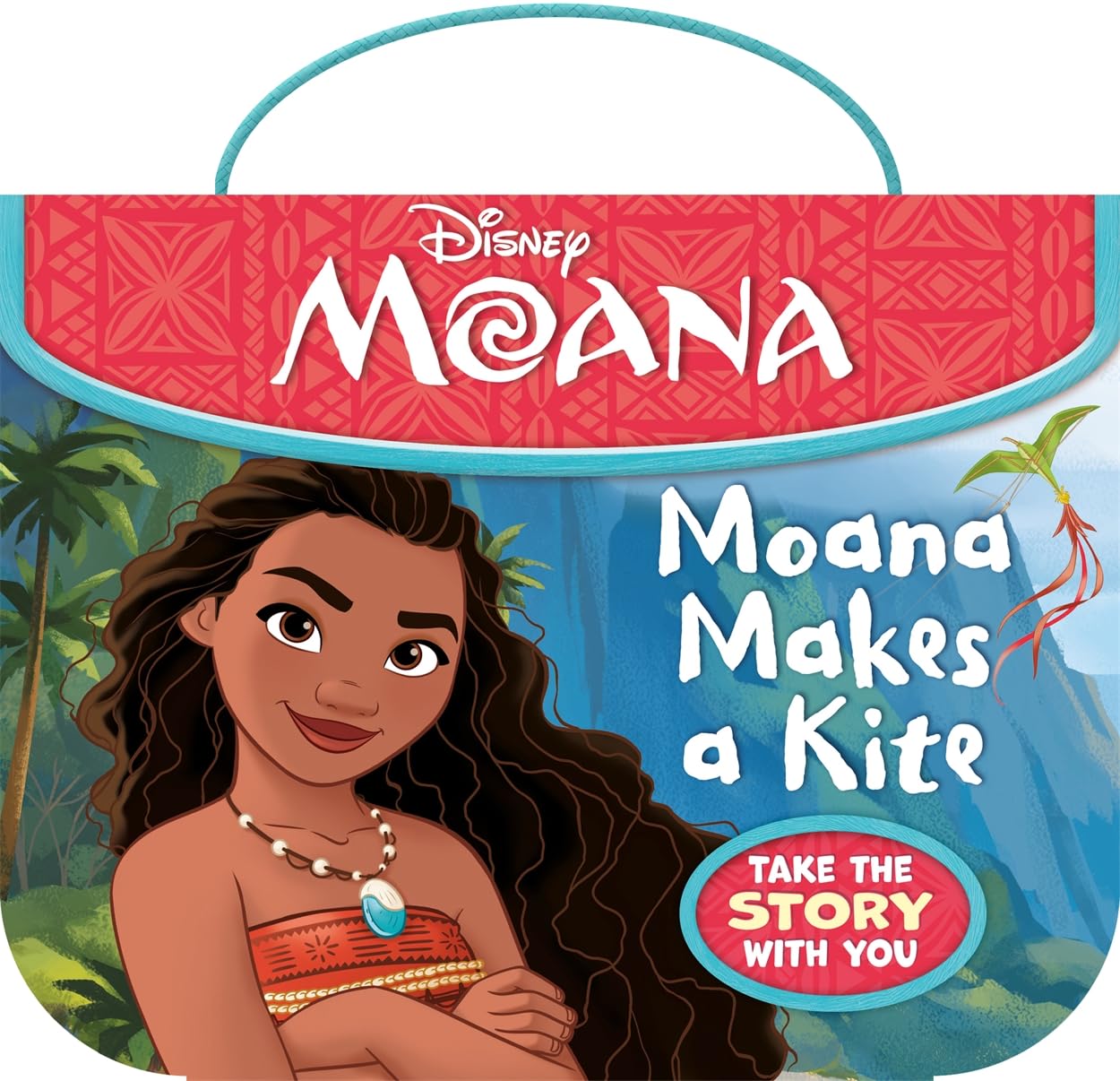 Disney Moana: Moana Makes a Kite: An On-The-Go Storybook Adventure (Boardbook)