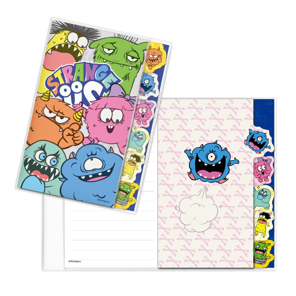 Strange Us A6 PU Notebook With Index