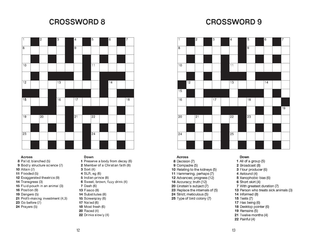 The Mammoth Book of Crosswords 2: Over 250 Pages of Puzzling Fun (Paperback)