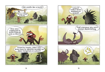 Grumpy Monkey School Stinks!: A Graphic Novel (Paperback)