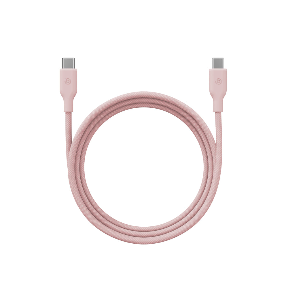 GoCharge WE USB-C to USB-C Cable 60W 1.5m (Pink)