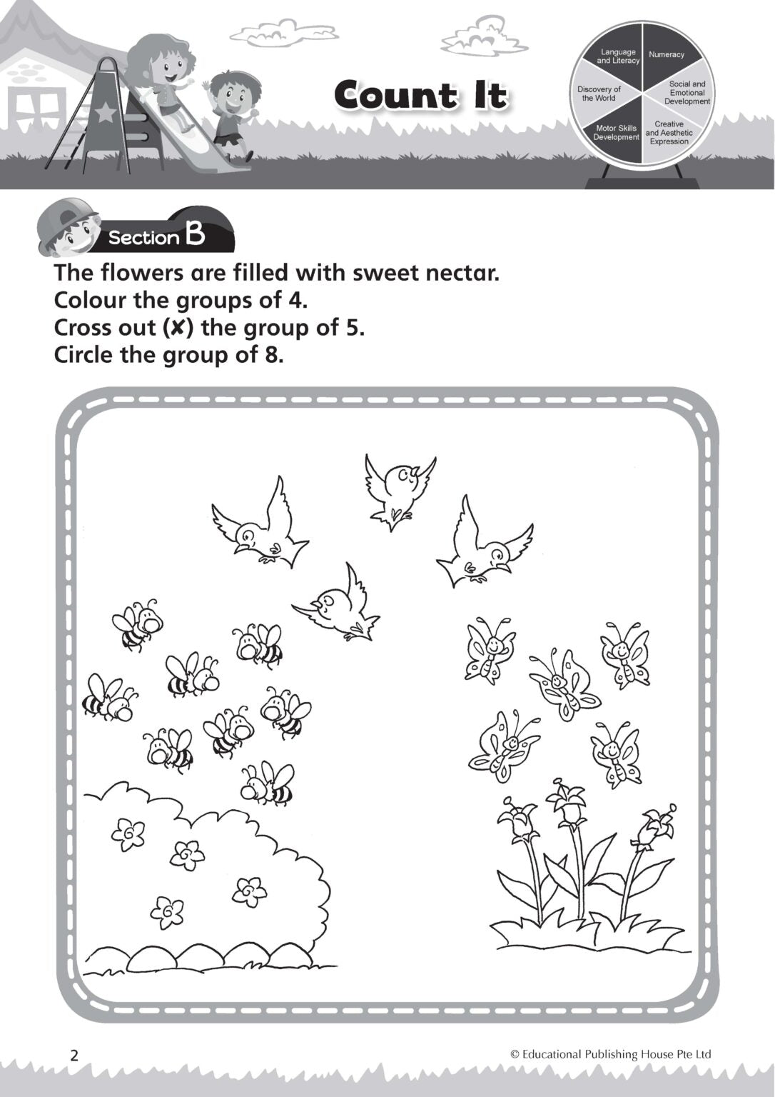 K1 Mathematics 'i Love School!' Weekly Practice