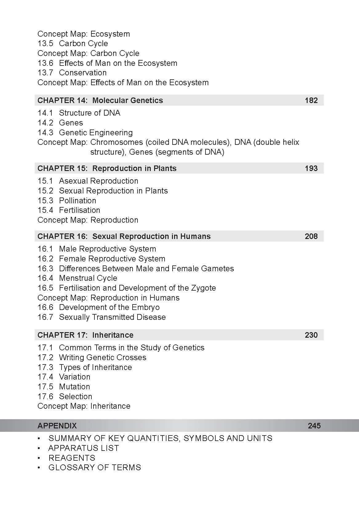 Conquer QUICK EXAM NOTES BIOLOGY