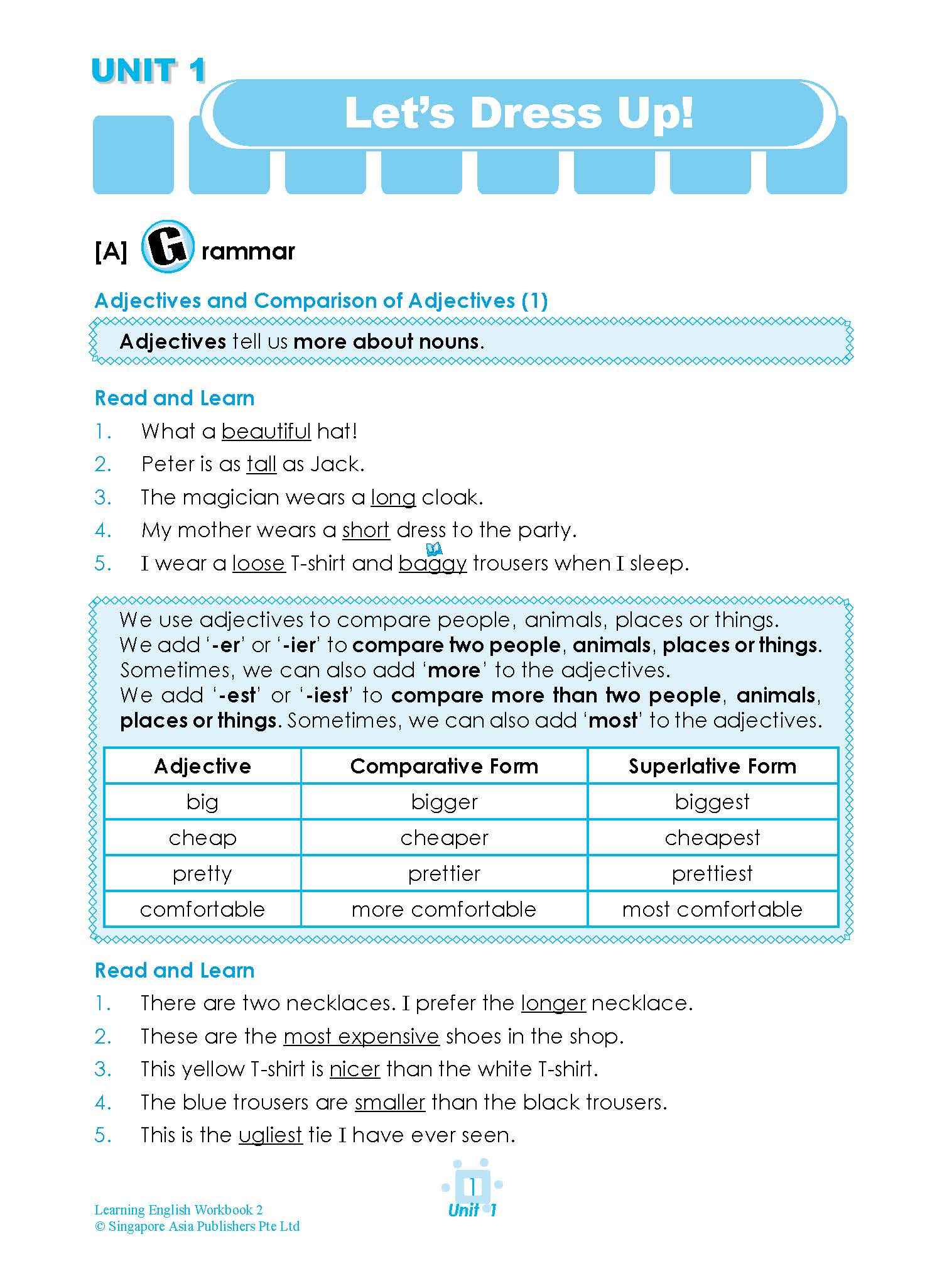 LEARNING ENGLISH Workbook 2 – Popular Book Company Pte Ltd
