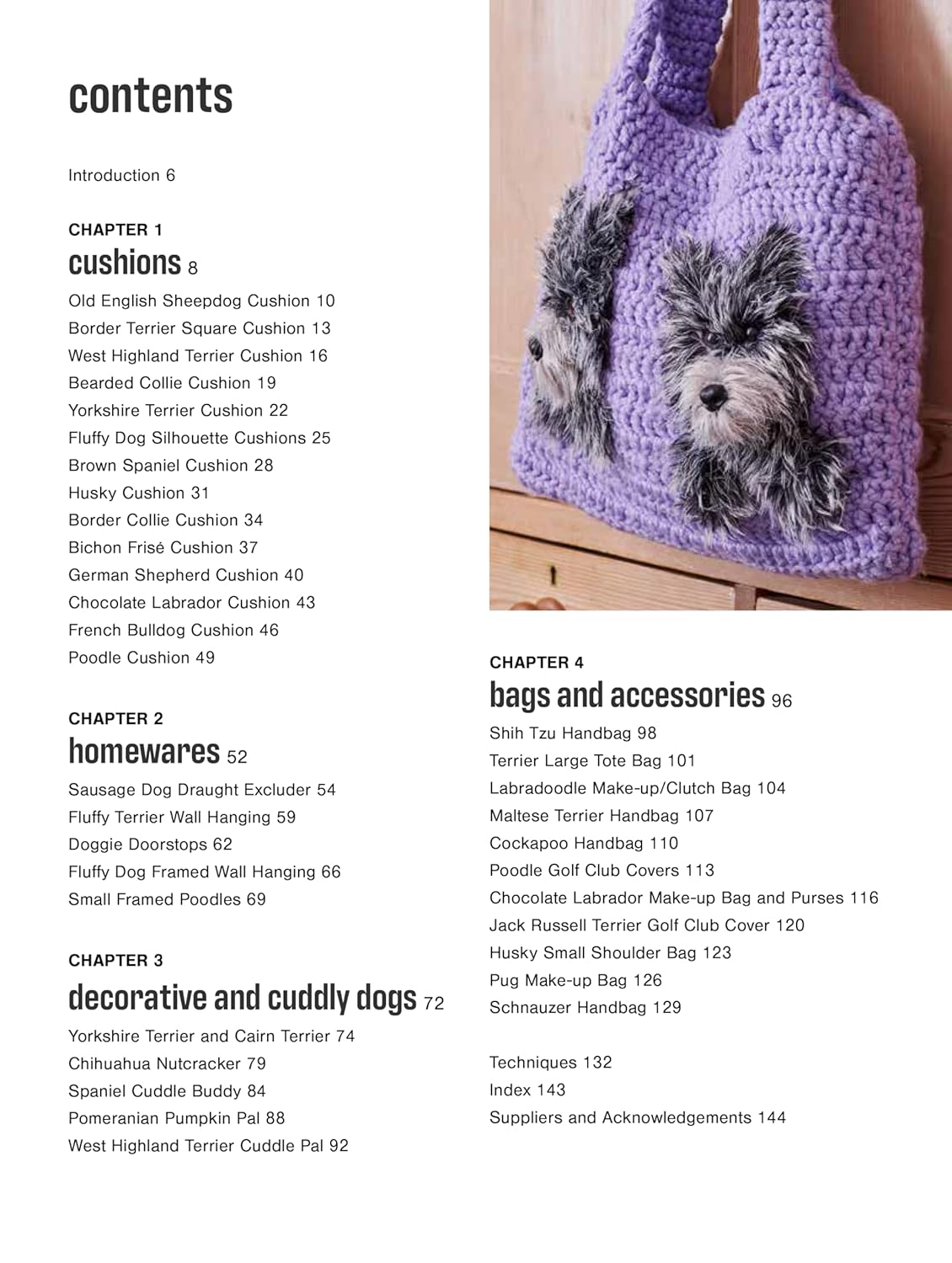 Crocheted Dogs: 35 Projects To Make