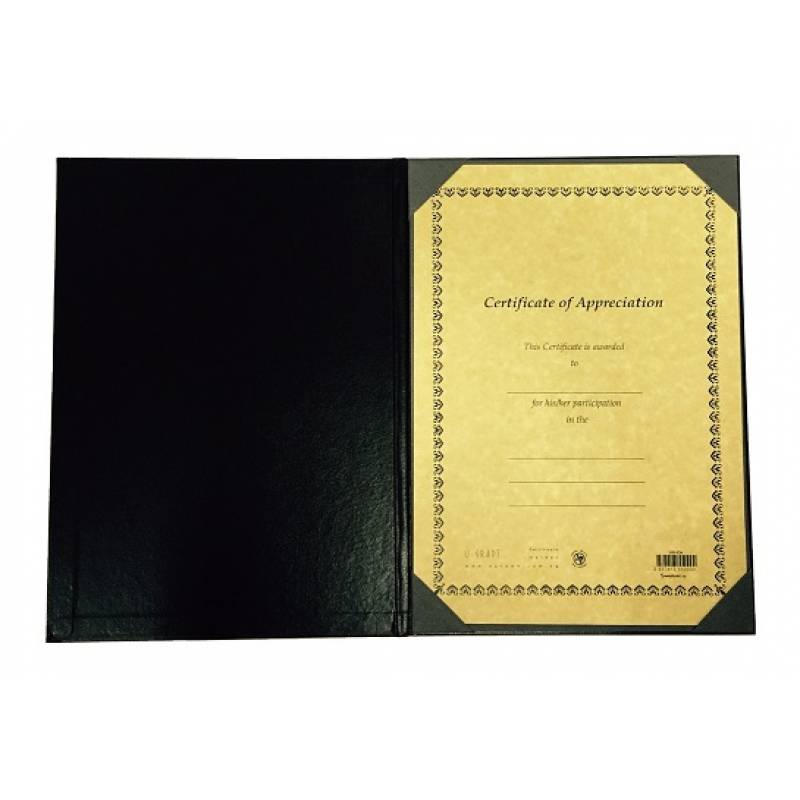 UG Certificate Holder A4