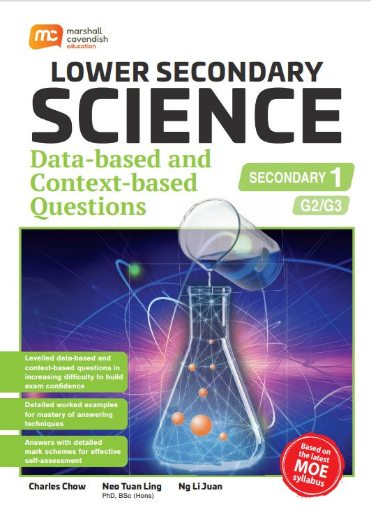 Secondary 1 Lower Secondary Science Data-based And Context-based Quenstions
