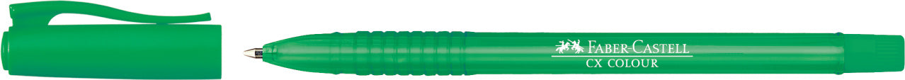 Faber-Castell CX Colour Ball Pen, GREEN-247063