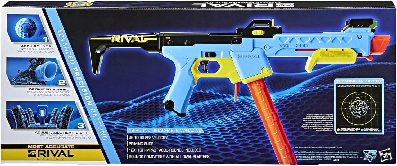 HASBRO NERF RIVAL PATHFINDER XXII 1200 TOY BLASTER – Popular Book