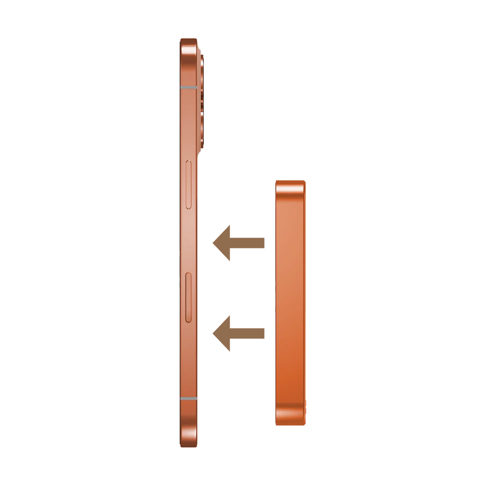 Momax IP117AM Q.MAG X1 Magnetic Wireless Battery Pack 10000mAh (Orange)