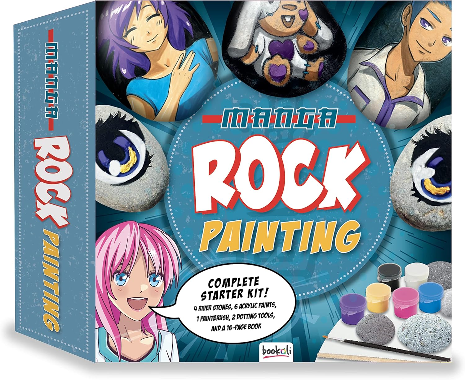 Bookoli: Manga Rock Painting