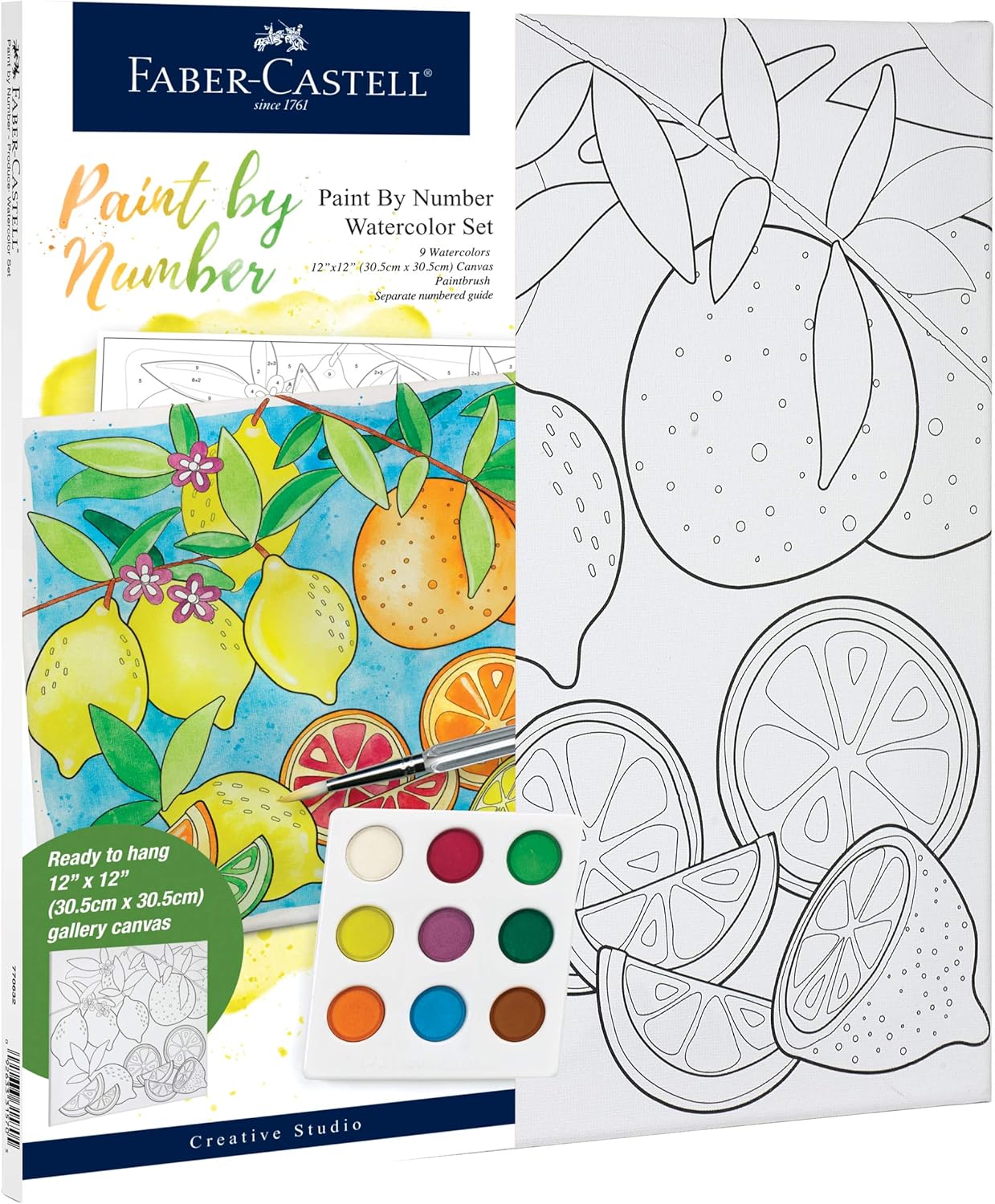 Faber-Castell Watercolour Paint By Number, Produce-770632