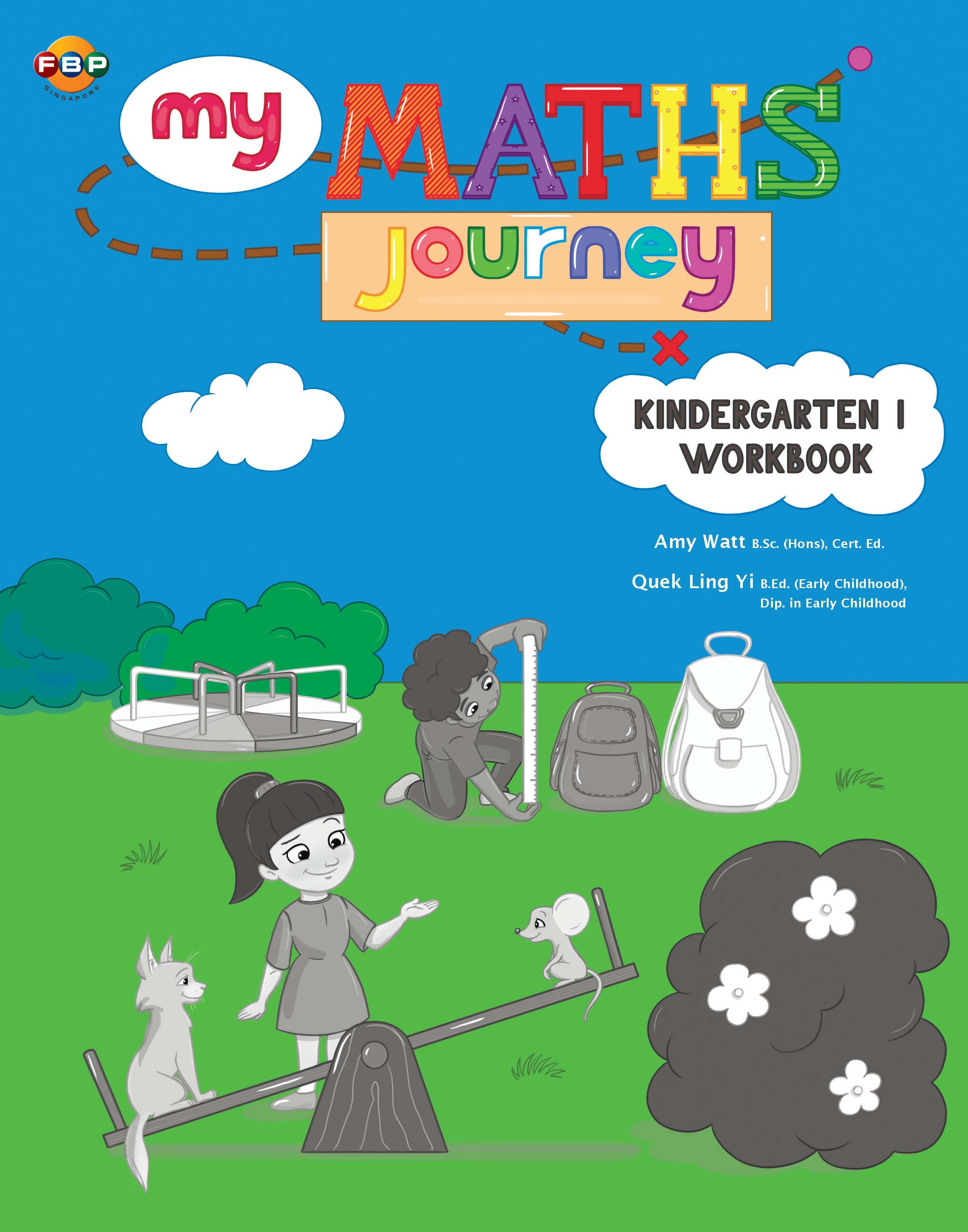Kindergarten 1 My Maths Journey Workbook