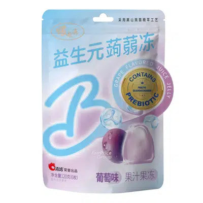 Cha Cha Prebiotic Konjac Jelly - Grape 120g