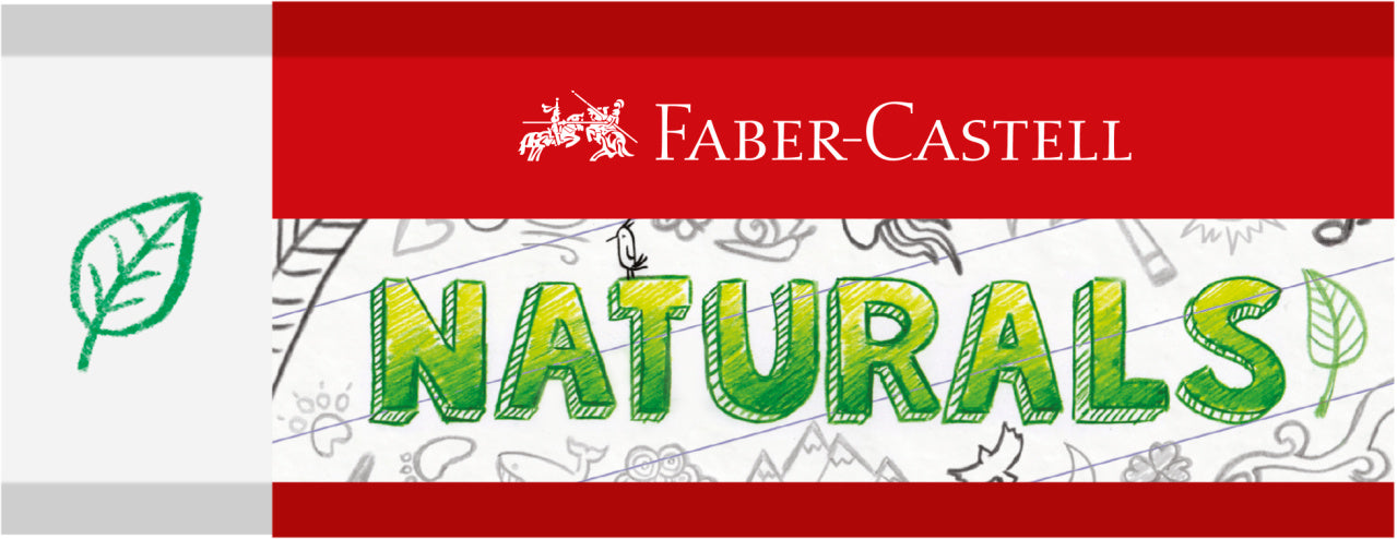 Faber-Castell PVC Naturals PVC Free Eraser-189545