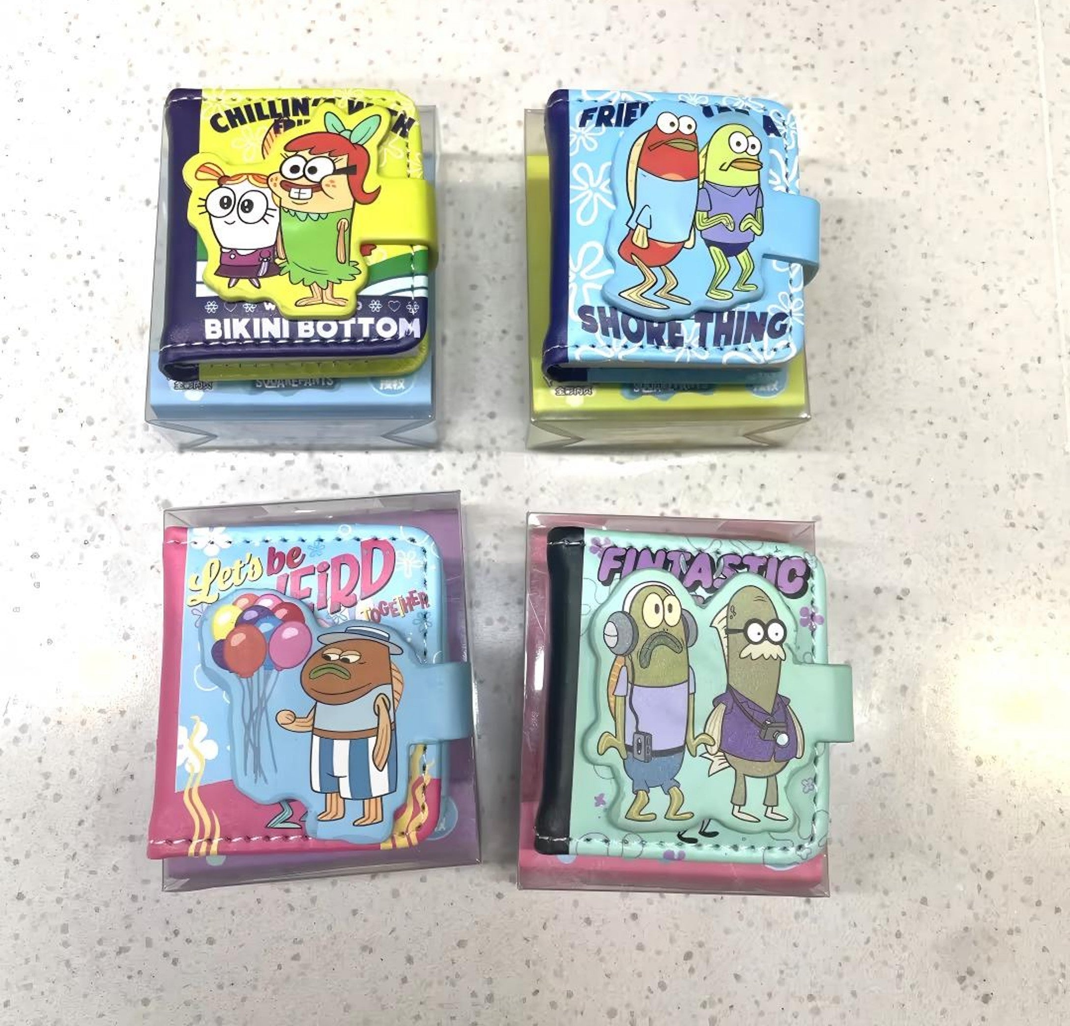 SpongeBob SquarePants PU Cover Mini Notebook 80's