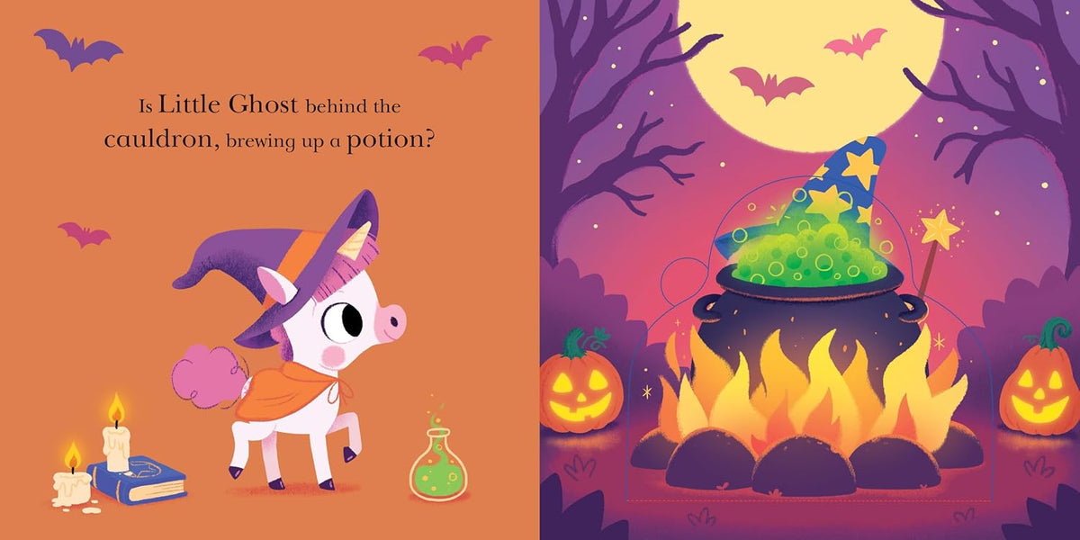 Ten Minutes To Bed: Where's Little Ghost (Board Book)