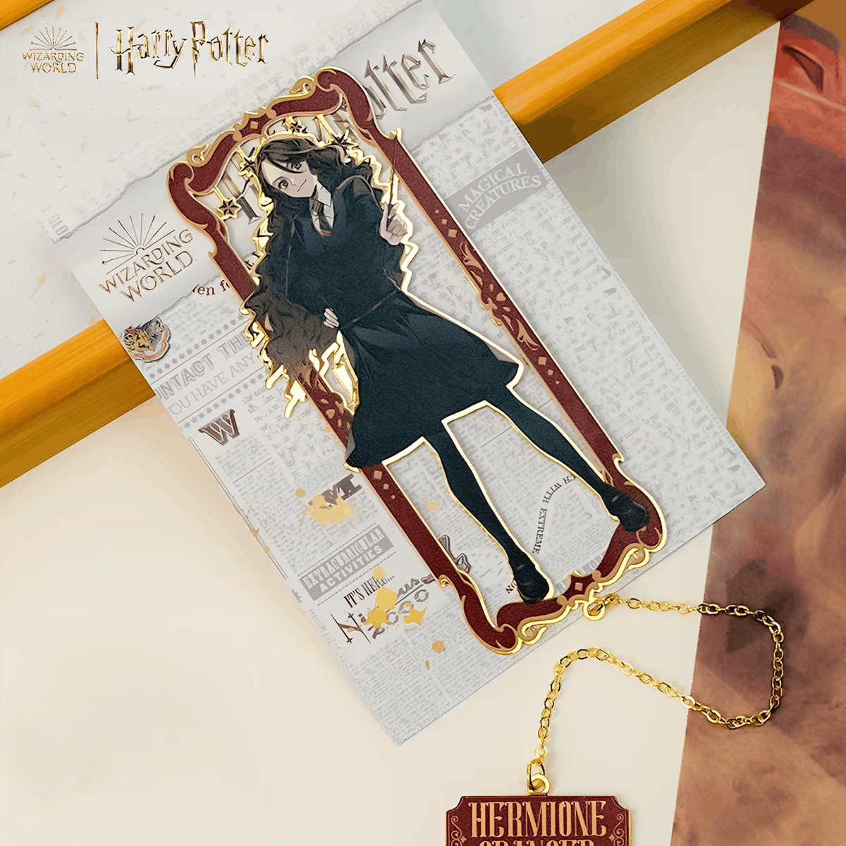 Harry Potter Metal 4*10 Bookmark Hermione