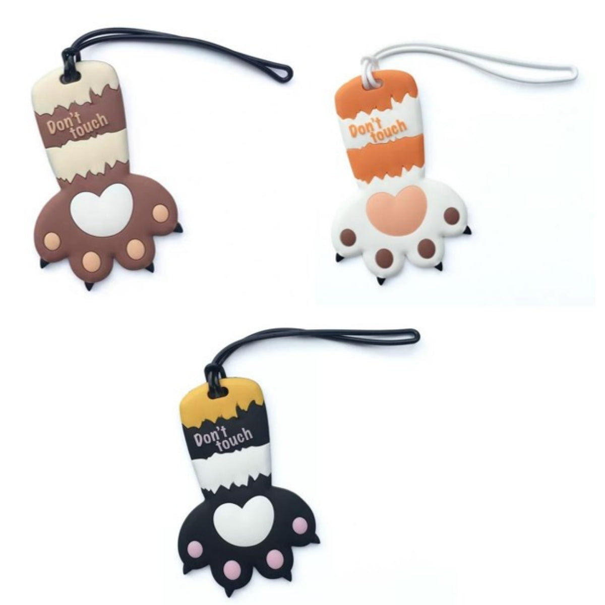 Animal Paw Luggage Tag