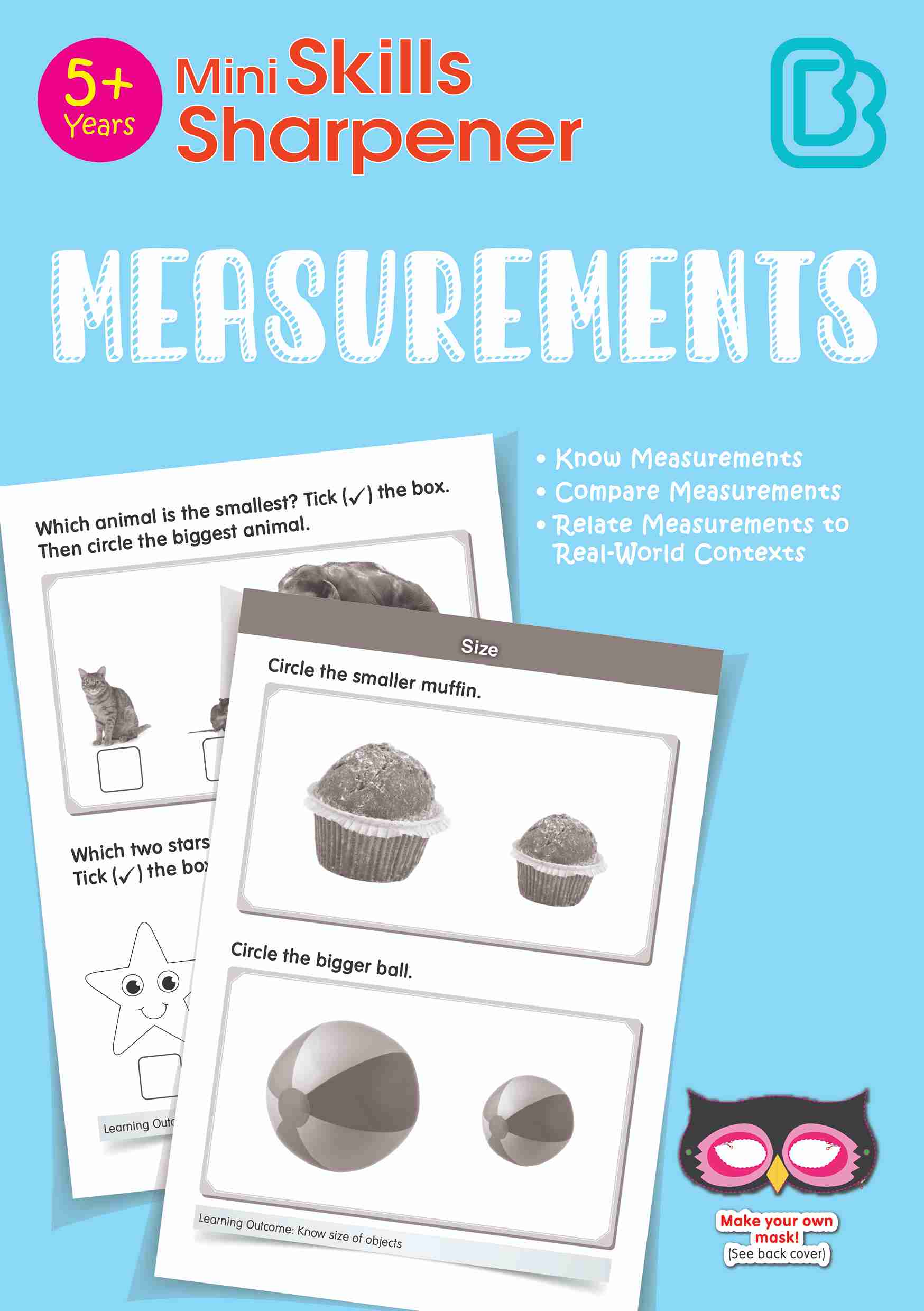K1 - Mini Skills Sharpener MEASUREMENTS (5+ Years)