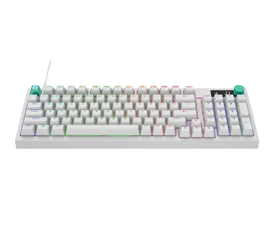 Logitech G316 X 98 98% Wired Gaming Keyboard White Linear