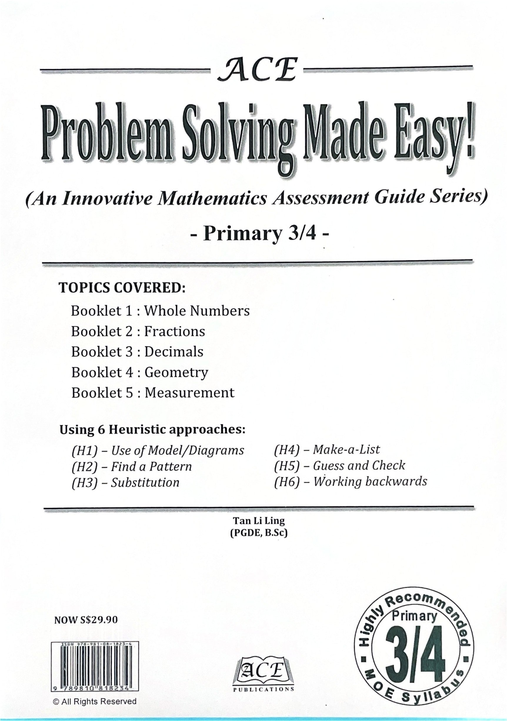 ACE Problem Solving Made Easy! – Primary 4