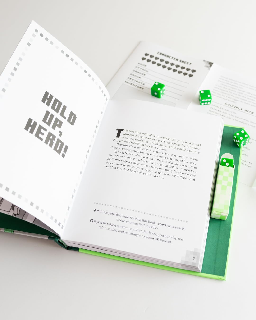 Minecraft: Roll for Adventure: The Temple of the Charged Creeper (Hardcover)