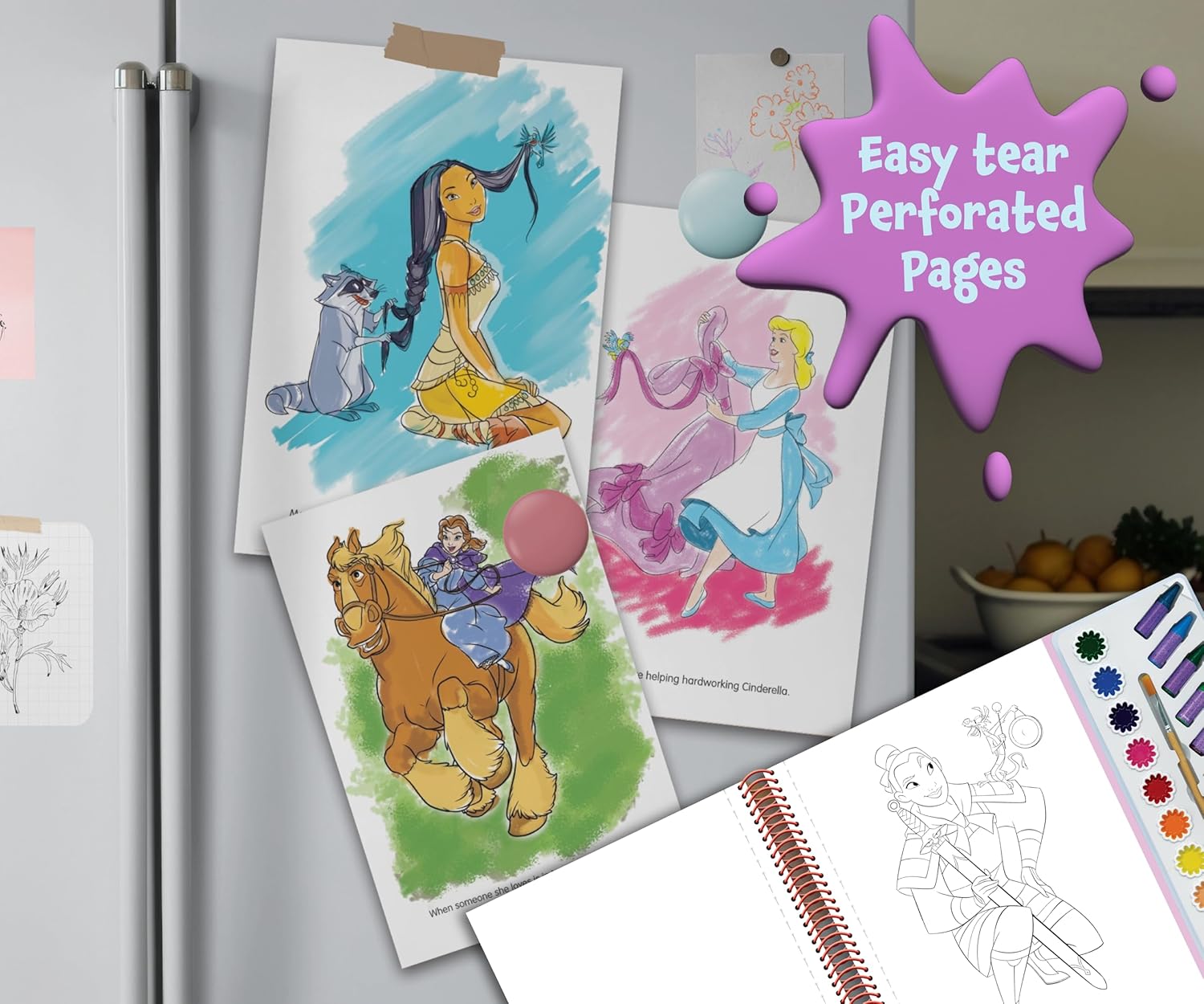 Disney Princess Deluxe Poster Paint & Color