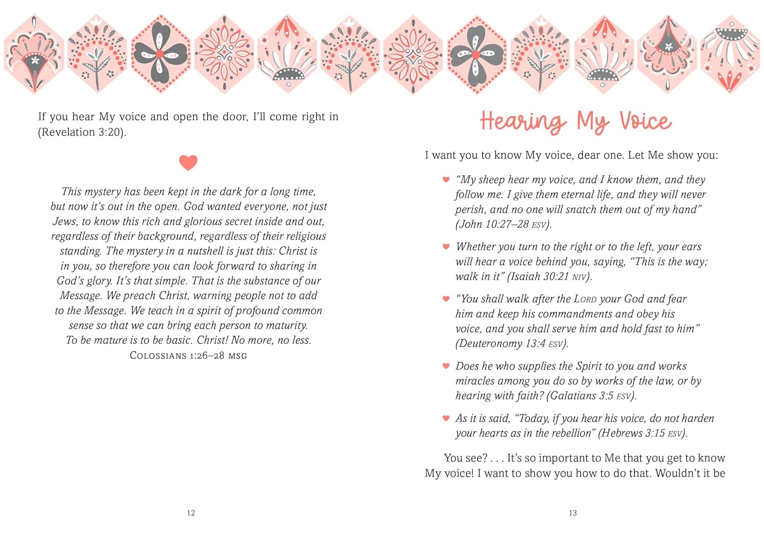 Encouraging Devotions for Teen Girls: From Jesus' Heart to Yours 