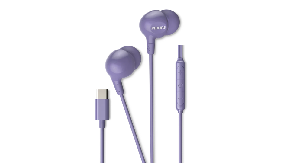Philips In-Ear Headphones With Mic TAE2100PP/97