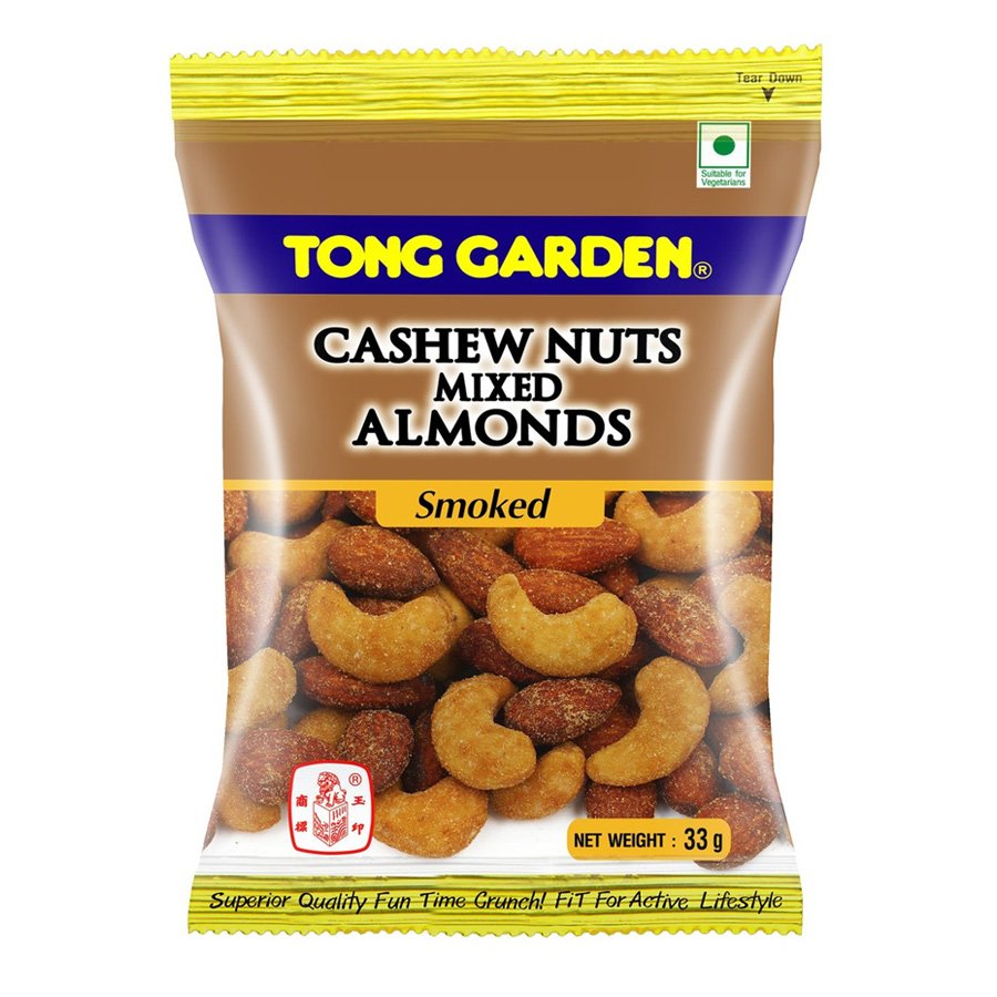 Tg Smoke Cashew Nuts+almond 33g