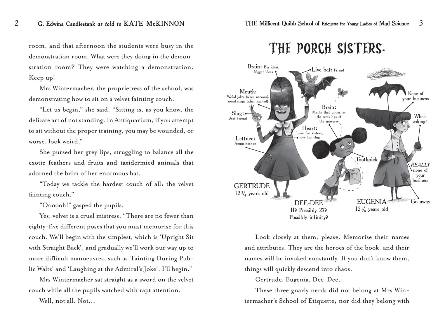 The Millicent Quibb School of Etiquette for Young Ladies of Mad Science