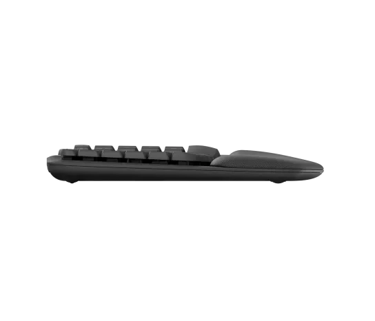 Logitech Wave Keys Wireless Ergonomic Keyboard (Graphite)