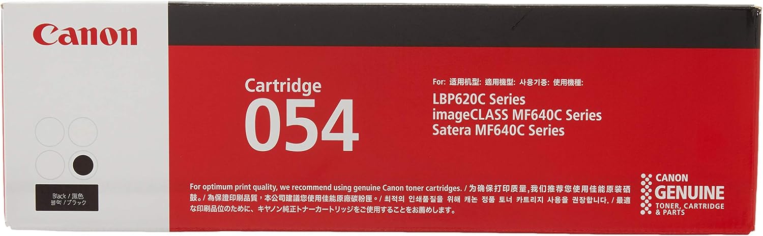 Canon CRG-054BLK Laser Toner Cartridge 054, Black