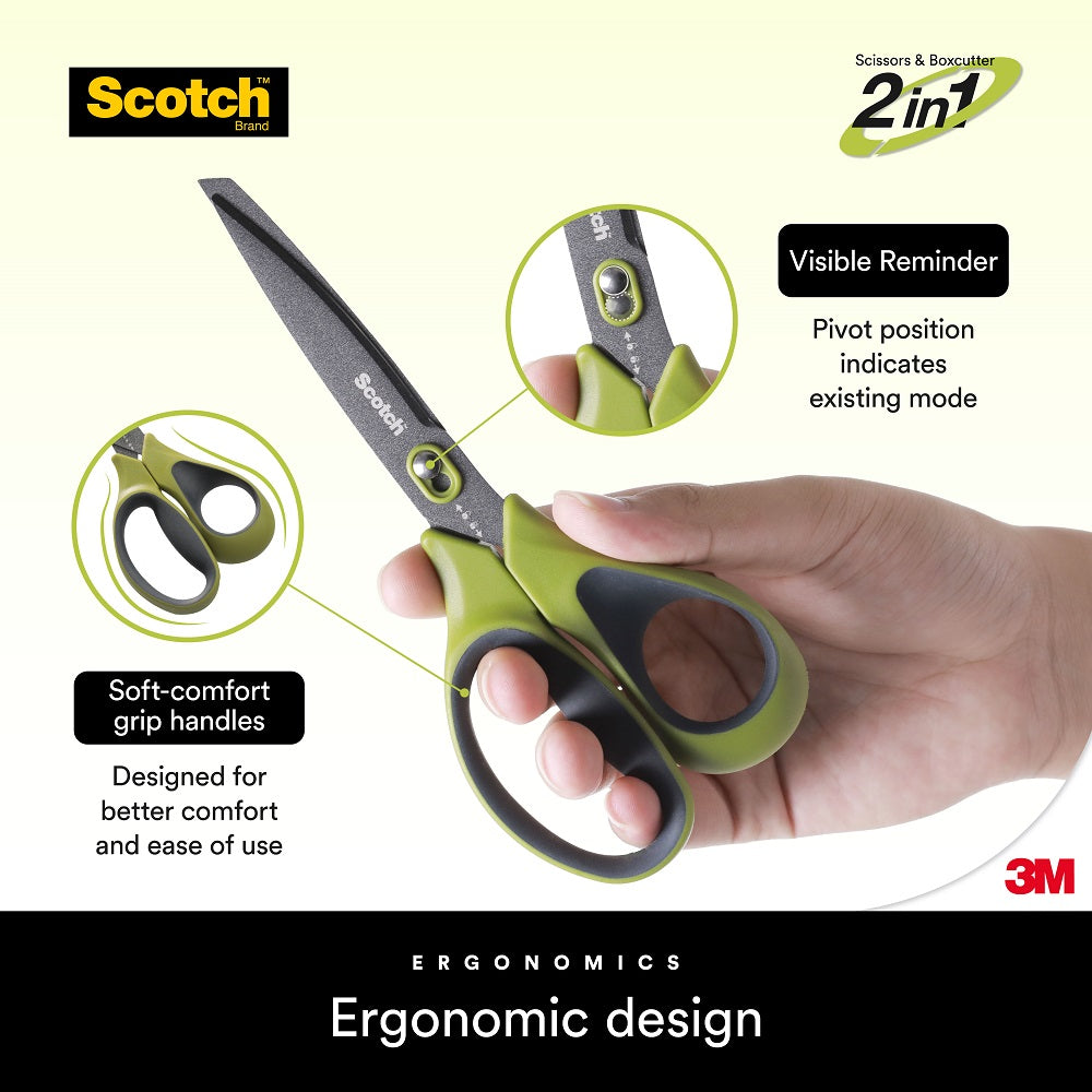 Scotch™ 1487ns Non-stick Unboxing Scissors 7"