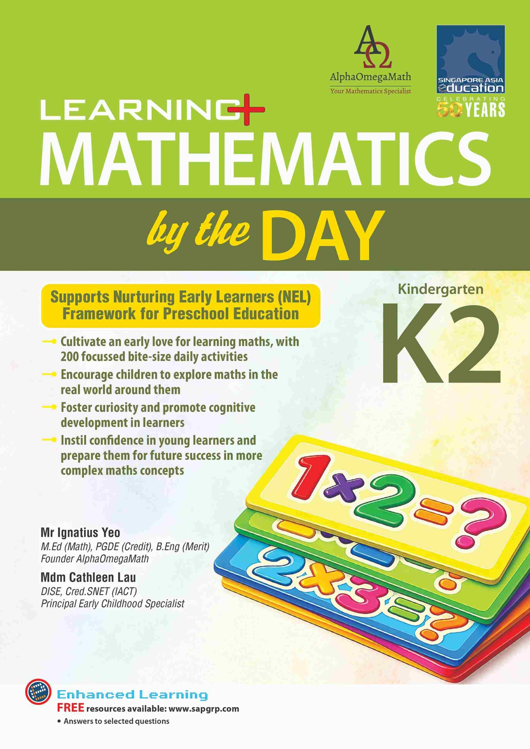 LEARNING+ MATHEMATICS by the DAY Kindergarten 2