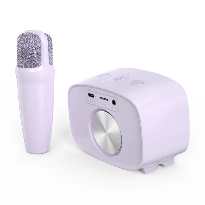 myFirst Voice 2 - Portable Karaoke Machine for Kids & Adults Purple