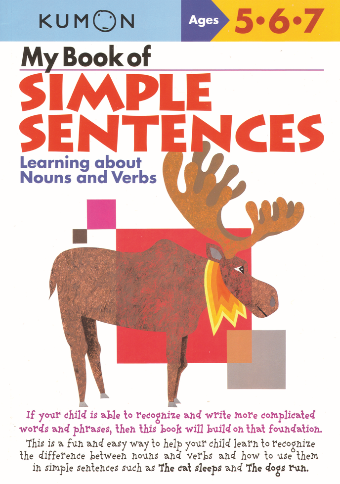 Kumon: My Book of Simple Sentences