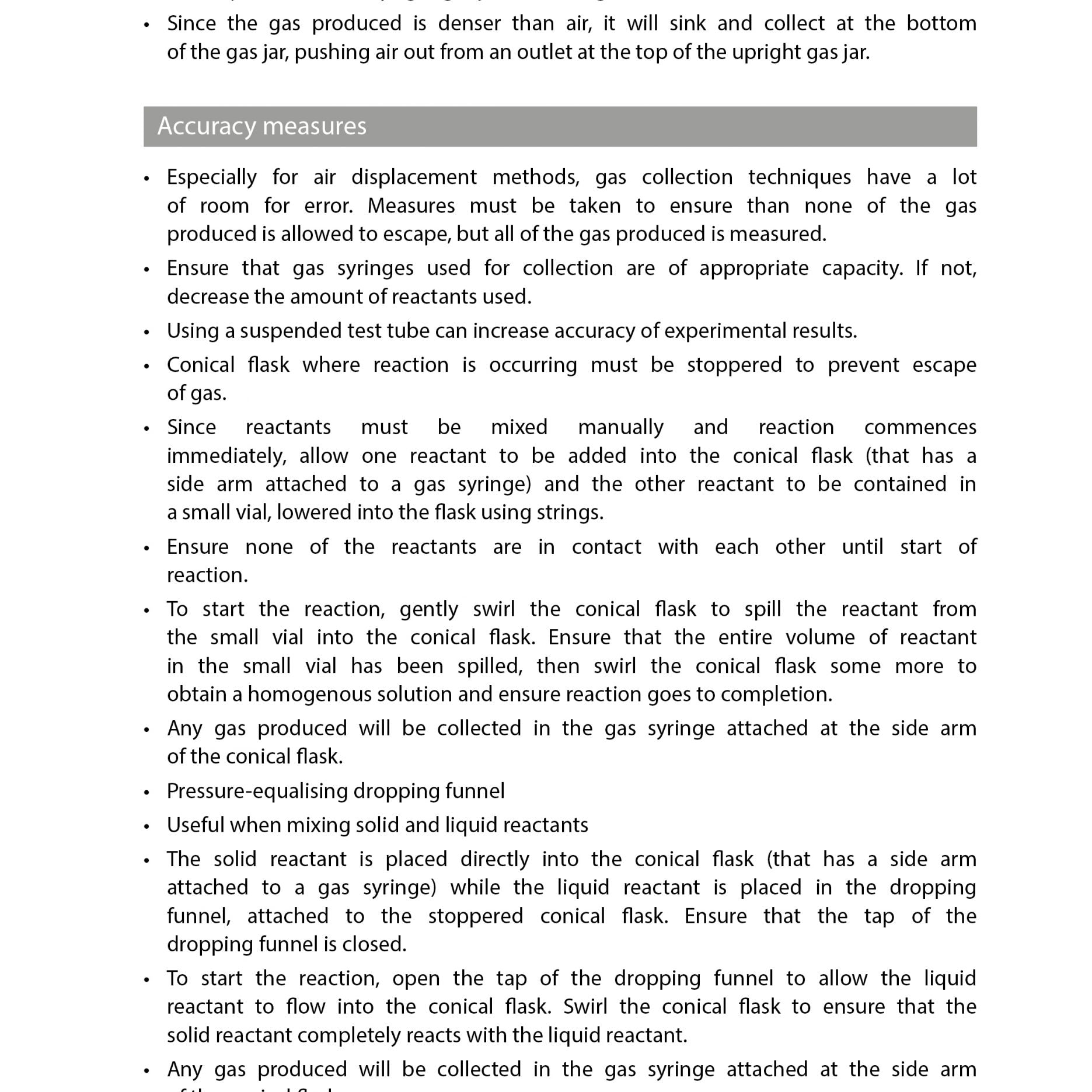 AL H2 Chemistry Practical Guide