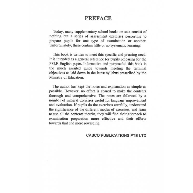 Primary Grammar (Recommended for Primary 4-6)