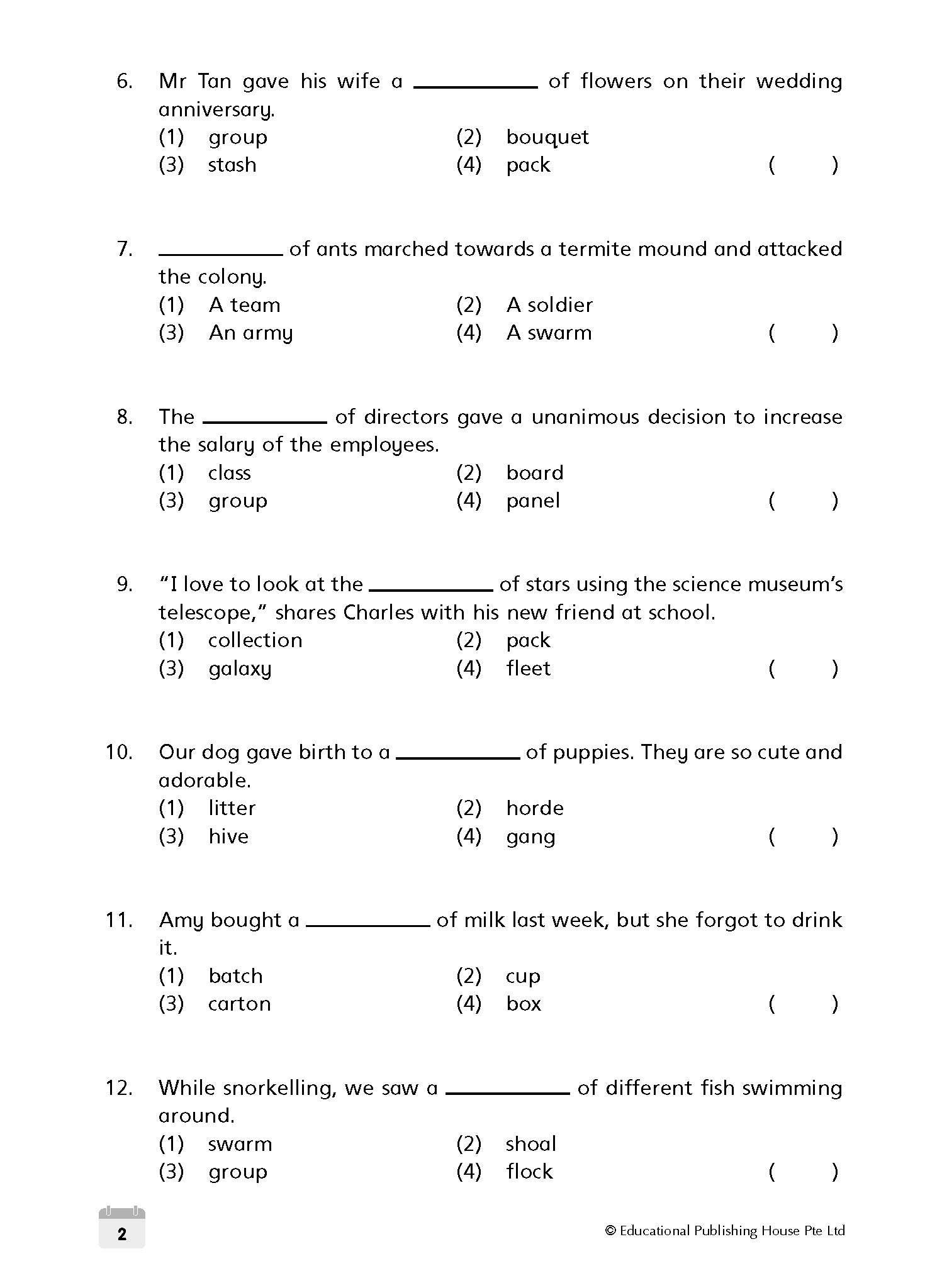 Primary 5 English Weekly Revision 5th Edition